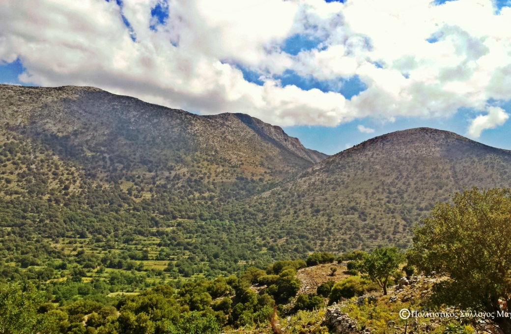 Ένας μέρος της ορεινής περιοχής του Κλώρου- A part of Kloros